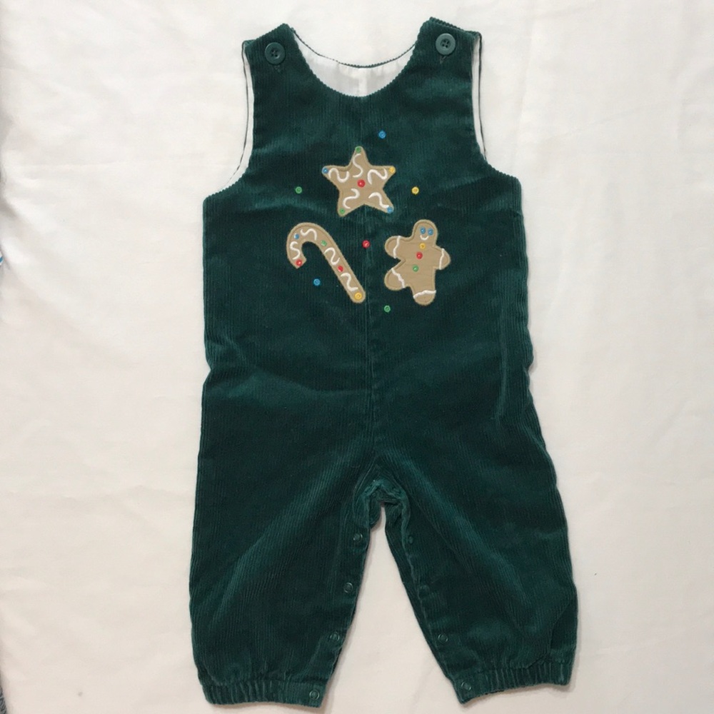 Corduroy Christmas Smock